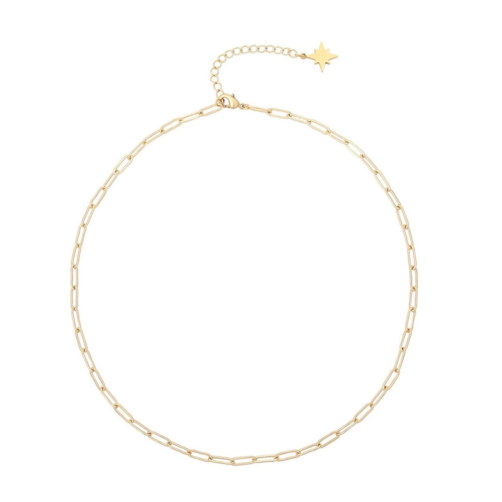 Adjustable Gold Chain Necklace